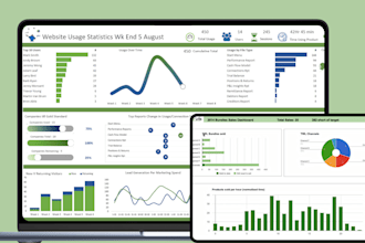 create custom professional excel and google spreadsheet dashboard budget planner