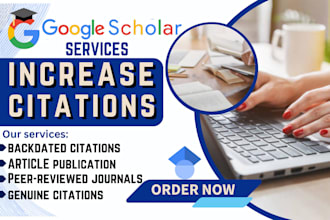 increase google scholar citations in top ranking journal by promoting article