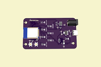create esp32 controller board pcb design