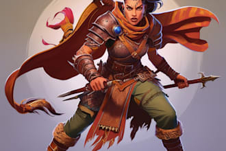 do dnd character art and dnd character