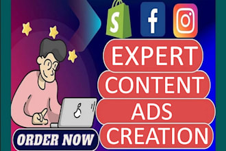 create expert shopify facebook ads for your ecommerce store