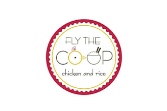creative improvement hot restaurant logo
