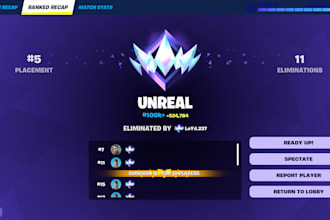 help you to get unreal in fortnite ranked reload