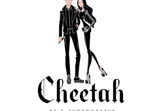design characters business couple logo