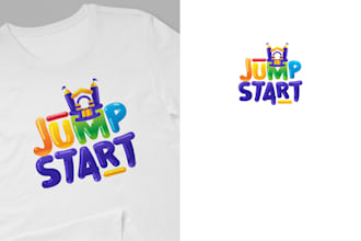 design awesome jump start logo