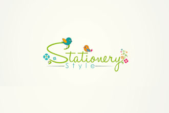 design unique stationery style logo