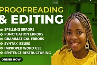 provide professionally proofread and edit your books and manuscripts