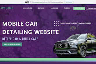 build car wash website car detailing cleaning service website car wash leads