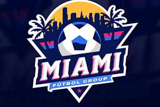 design multi football club ownership logo