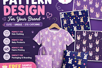 create modern seamless pattern design,vector pattern design