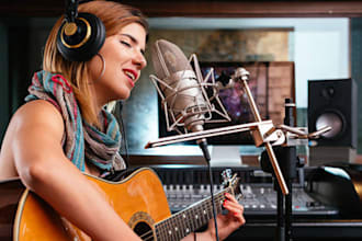 sing powerful rock, pop, 80s, metal vocals and write lyrics