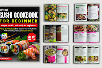 design and format your cookbook or recipe book for ebook and print