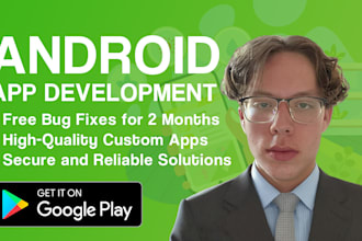 develop and create android app with kotlin