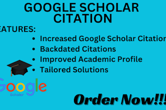 increase google scholar citation and do backdated citations