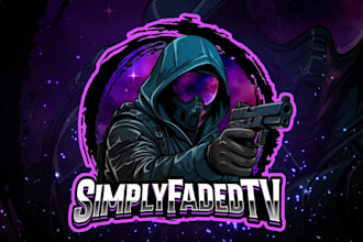 design animated stream overlay, kick, twitch overlay, twitch logo, banner emotes