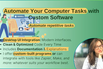 create custom app to automate your computer tasks