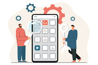 test your mobile application and provide you the test report