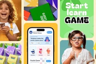 build educational app, e learning mobile app, ai kids learning game, android IOS