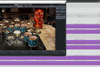 edit, quantize and replace with samples your drums