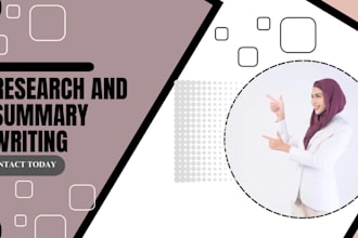 write research and summary report in biomedical engineering