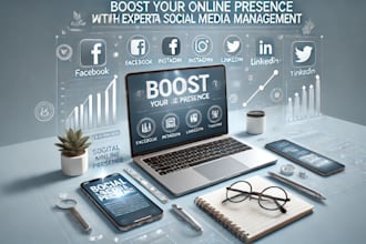 be your social media manager and grow your brand across all platforms