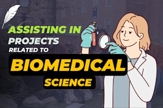 do biomedical, clinical, and lab research project assistance