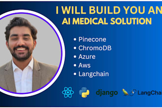 develop an ai application for biomedical,paramedical,medical,hipaa,health
