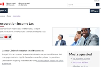 prepare your canadian tax corporation return t2