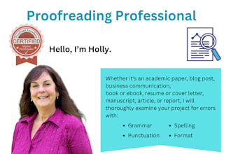 carefully review and correct grammatical errors
