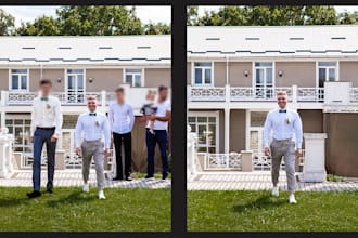 remove unwanted people, objects, or items from photos