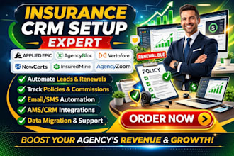 setup applied epic agencybloc vertafore nowcerts insuredmine agencyzoom insureio