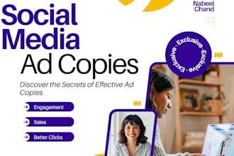 write 5 social media ad copies
