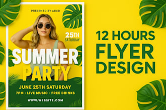 professional flyer for your business event flyer kids flyer church flyer for you