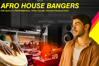 be your professional afro house ghost producer