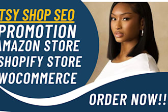 etsy shop promotion alliexpress ebay amazon store etsy SEO shopify sales