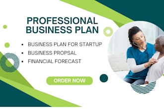 develop elderly care, homecare and senior living concierge business plans