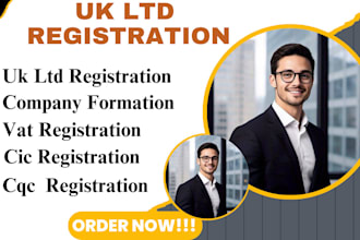 handle uk ltd company registration vat utr registration cqc registration