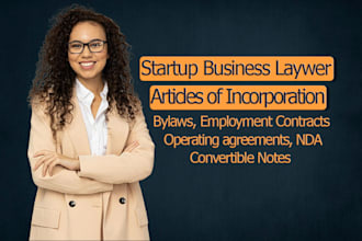 bylaws operating agreements nda employment contracts loan severance settlement