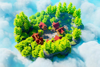 create minecraft builds for you