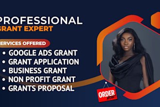 grant proposal writing, do research, grant writing, state and federal grant