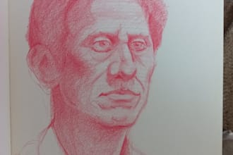 draw stunning pencil sketch