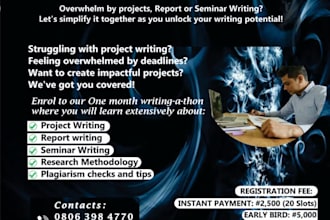 write you resume which are accurate and well presented
