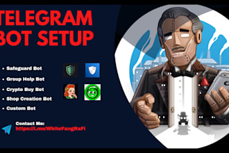setup custom bots for your telegram and discord community