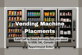 be vending machine locator for vending machine placement