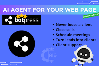 create an ai agent for your web page