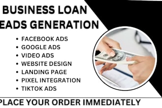 business loan leads mortgage loan lead facebook ads campaign google ads campaign