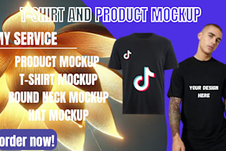 do zip hoodie, t,shirts and product mockup design with your logo