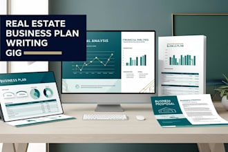 develop detailed business plan for real estate startups, investor business plan