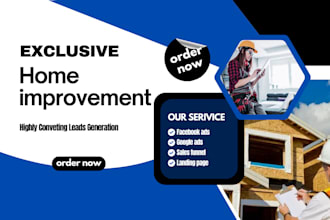 setup home improvement leads home renovation facebook ads remodeling leads