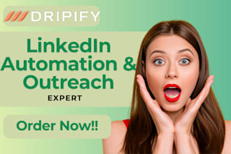 setup dripify io linkedin outreach dripify sales navigator b2b lead generation